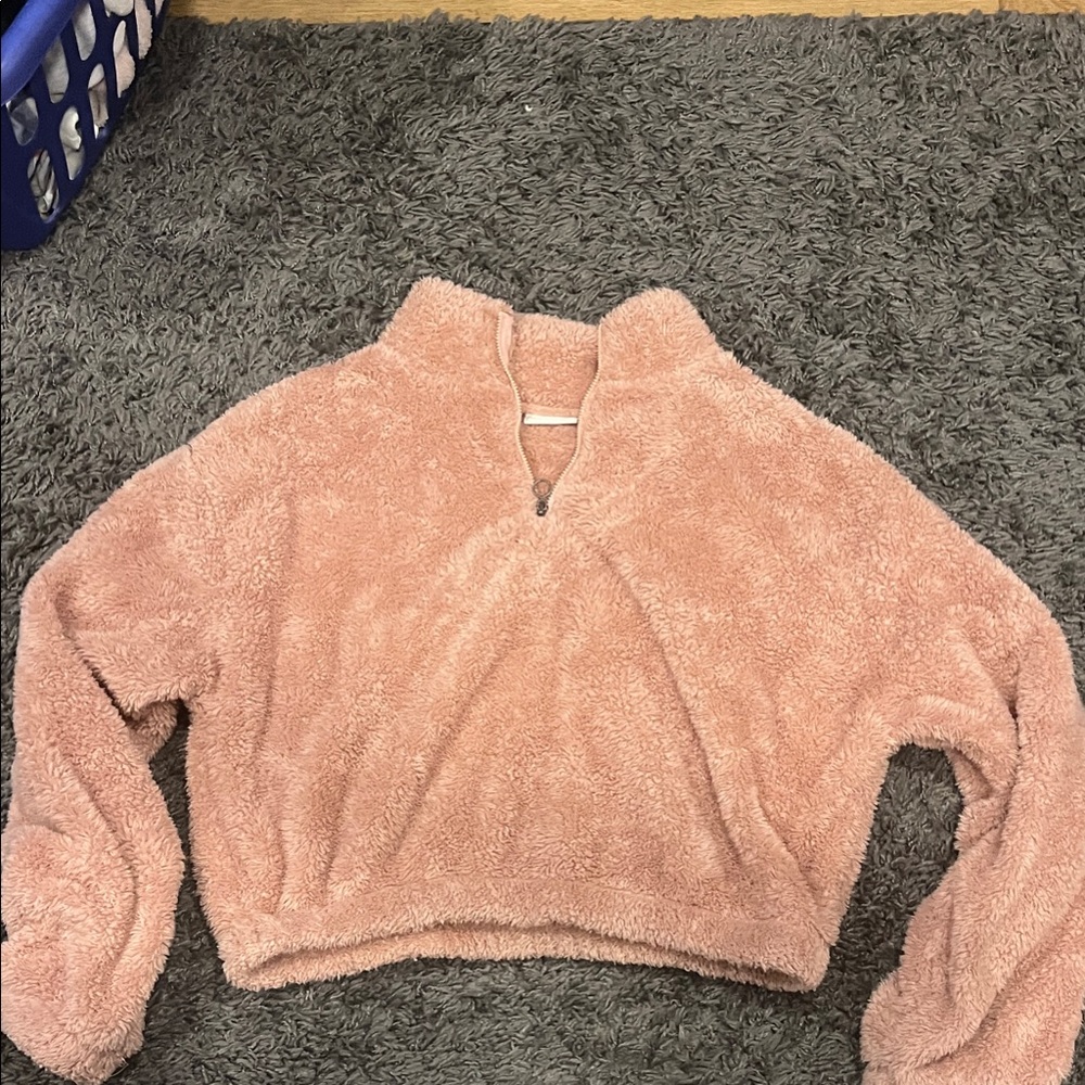 SO Blush Fleece Half-Zip Pullover